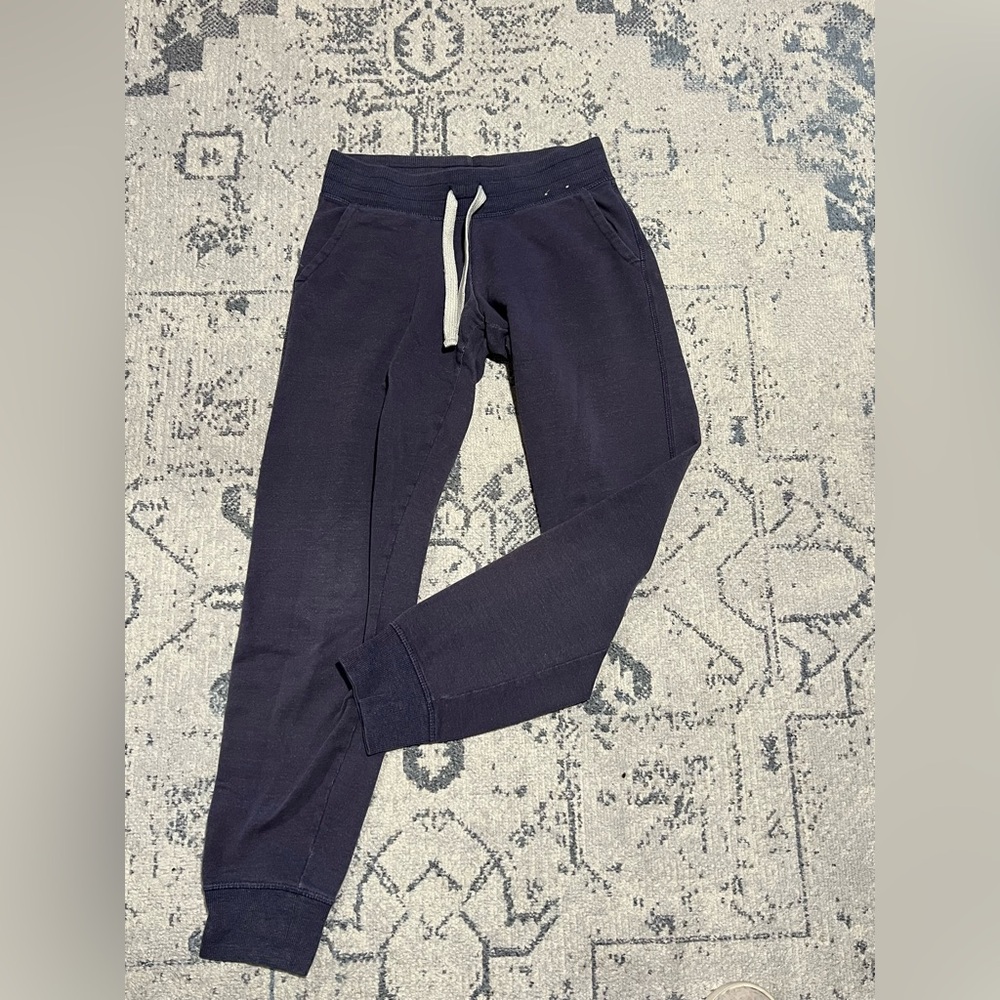 Atmosphere Blue Low-waisted Joggers